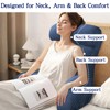 Tinuniyaa Back Pillow for Bed Sitting Up, Reading Pillow, Extra