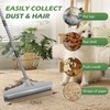 Walensee Carpet Rake for Pet Hair Removal, 61" Carpet Hair
