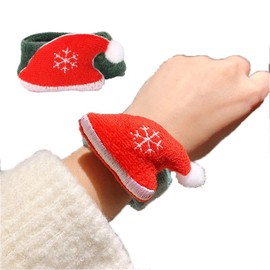 YiyiLai Christmas Headband Volume Type Ribbon, Fluffy, Christmas Accessories, Hair Ornament, Cute, Hair Accessory, Cosplay, Santa Hat Set of 2