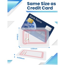 10Pcs NFC Clear Cards Ntag215 Cards Transparent Card Rewritable NFC Tags 504 Bytes Work Perfectly with All NFC-Enabled Devices