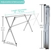 YACASA Clothes Drying Rack, 79 inch Heavy Duty Stainless Steel