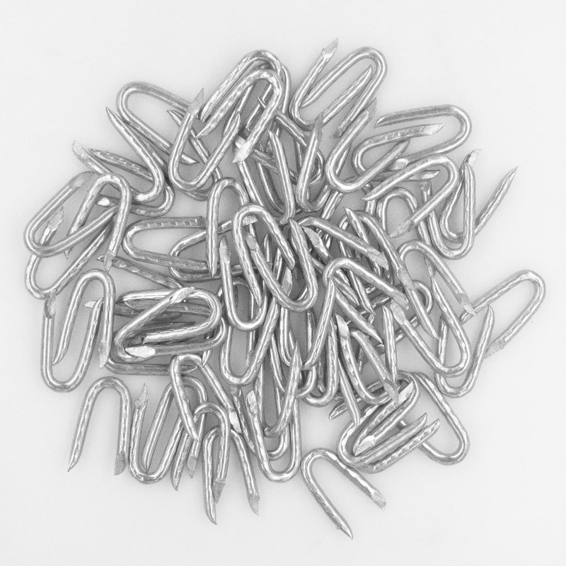 OMOTOOL Steel Wire Fencing Staples (70 pcs), 3.6 * 30mm-Heavy