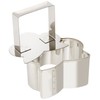 Kanda Kan 000214 Rice Mold Pressing Mold, Stainless Steel, Pine