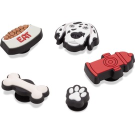 Crocs 5-Pack Animal Shoe Charms | Jibbitz, Let The Dogs Out, One Size