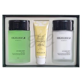 Men's Olive Hand Cream Skin Care Lotion Set Moist and Nutrition / 남성 올리브 핸드크림 스킨케어 로션 세트 촉촉한 영양