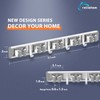 reliahom 2 Pack Broom Holder Wall Mount Mop and Broom