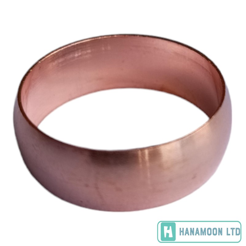 15mm Copper Olives - Pack of 10