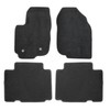 GXARTS 4 PCS Front and Rear Velour Replacement Floor Mats