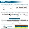 Barrina LED Shop Light, 3Ft 30W 4000LM 5000K, Daylight White