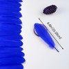 Ballinger Royal Blue Large Goose Feather Bulk for Crafts,120Pcs,6-8inch
