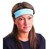 Value Cellulose Disposable Cooling Sweatband Yellow - 100 Pack