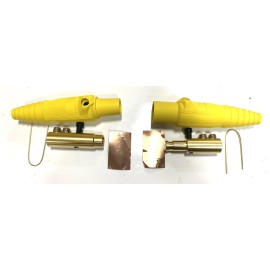 Hubbell SERIES 16 SINGLE POLE DEVICE (CAMLOCK) HBL400MYl ,HBL400FYL Pair