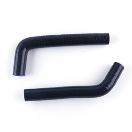 LUXERAD ATV Silicone Coolant Radiator Hose Kit Fits For Yamaha YFZ 450 yfz450 04-08 (Black)