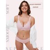 OXYIBRAS Plunge Bras for Women No Underwire Wireless Deep V