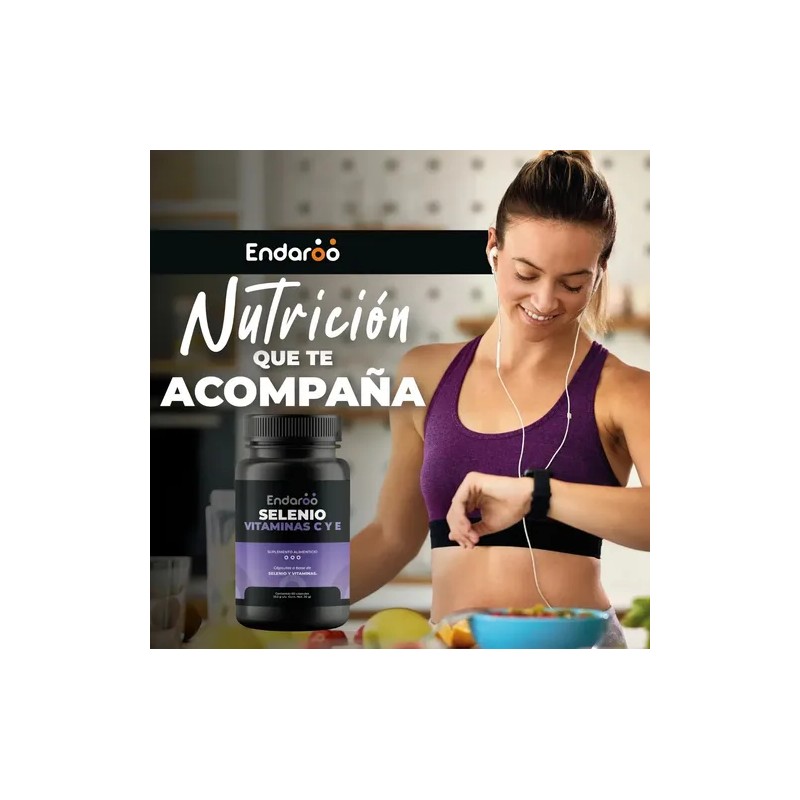 Selenio Vitaminas Cápsulas Antioxidante