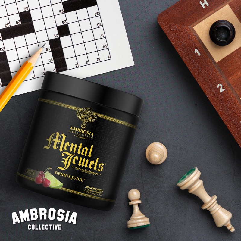 Ambrosia Mental Jewels Powder - Cognitive Enhancer | Increase Memory,