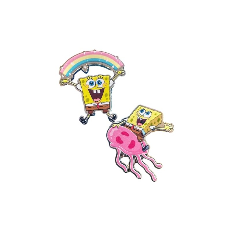 Zen Monkey Studios x SpongeBob: Positivity SpongeBob 2 Pin set