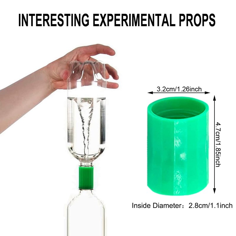Tornado Connector Bottle Novelty Tornado Maker Tornado Bottles Interesting Science