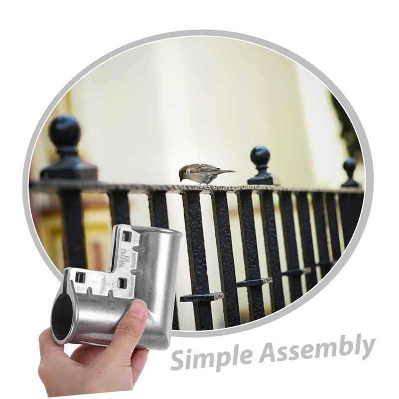Operitacx Fence Hardware Set Chain Link Gate Kit Elbow Corners