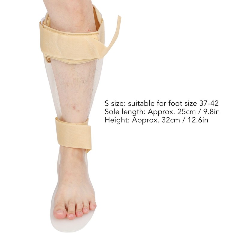 Ankle Foot Drop Brace Ultra Thin Postural Correct Lightweight Cuttable