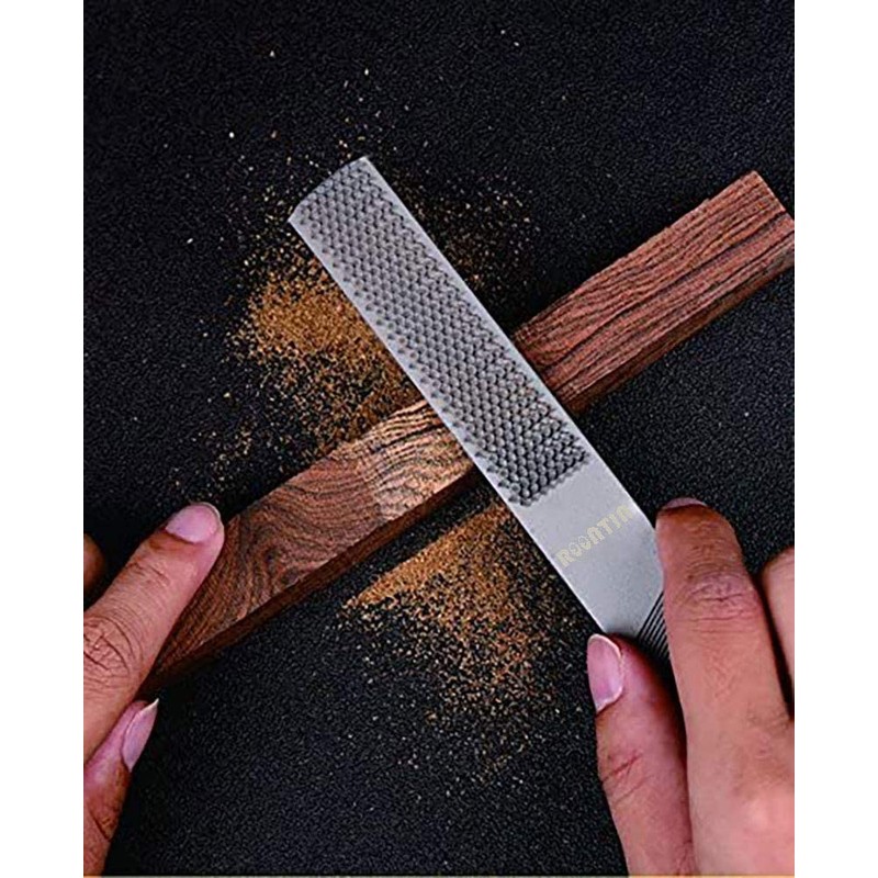 DONSTRAW Wood Rasp File 4 Way Premium Grade High Carbon