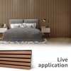 Art3d 4-Piece Wood Slat Acoustic Panels for Stylish Decor and