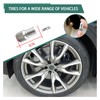 Augeny Augeny 4PCS 19mm Valve Cap Stem Extenders, Screw-on Car