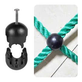 Climbing Cargo Net, Indoor Climbing net, Outdoor Cargo Webbing Net, Military Climbing Cargo Net, 100% Nylon Material Rope Ladder (49" x 77")