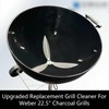 Ysislybin 22-1/2 Inch One-Touch Cleaning System Kit for Weber Kettle