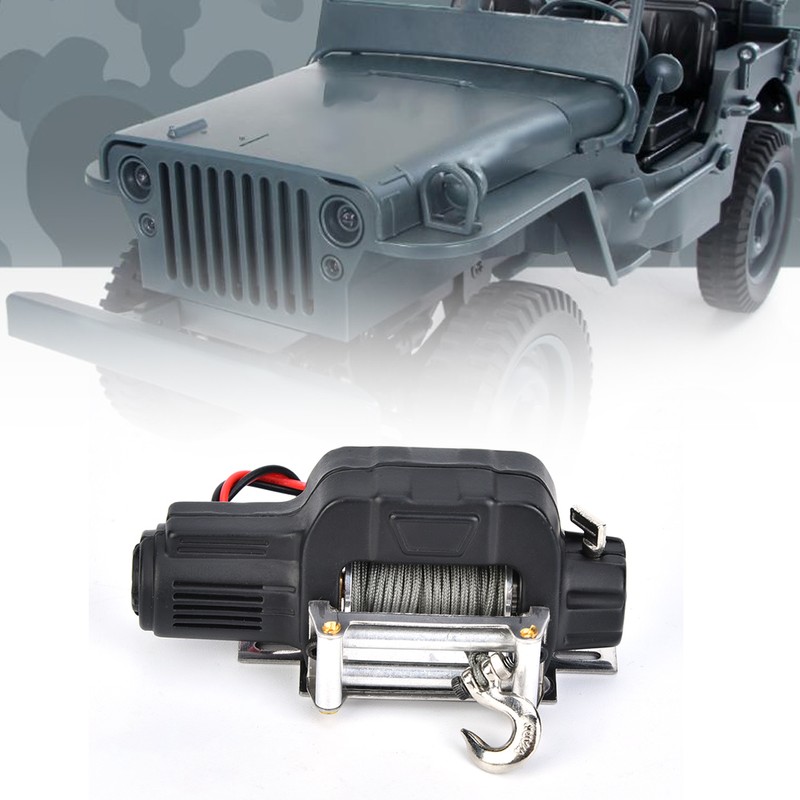 1/10 RC Crawler Car Winch Remote Controller Receiver for SCX10