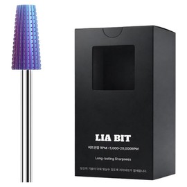 BESSIE Leahbit Blue Barrel C Nail Drill Bit, 1 Piece, Blue / BESSIE 리아비트 블루배럴 C 네일드릴비트, 1개, 블루