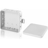 F-Tronic junction box IP54 for damp areas, 75 mm x