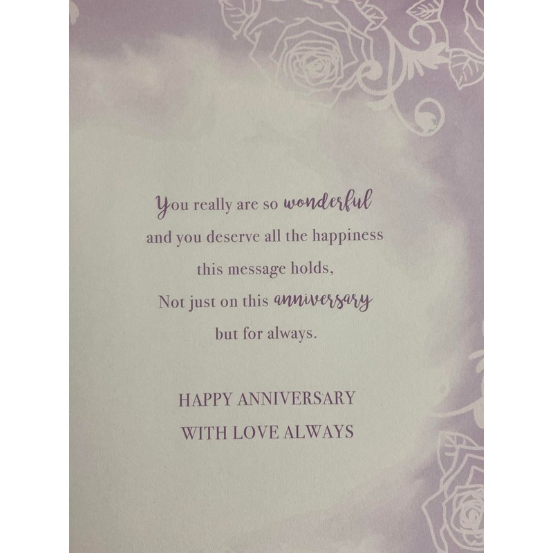 DAUGHTER & SON-IN-LAW Anniversary Card