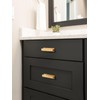 JIASENBAO 5 Pack Self- Adhesive Gold Cabinet Pulls 3-9/16" Length