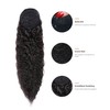 Luxiremi Curly Ponytail Hairpiece Clip Extension with Drawstring Long 55