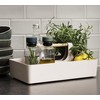Crushgrind Basel Toolboox Organiser, 33 cm, Off-White, Storage Basket, Cream