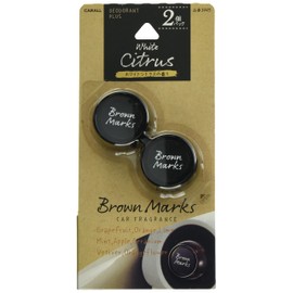 Harukado / CARALL Brown Mark Clip 2 Pack White Citrus Model Number: 3445