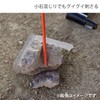 DOD PG1-573-OR Carrot Pegs Clean Up Your Tent With A