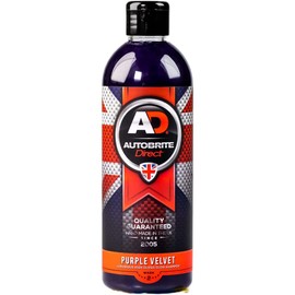 Autobrite Direct British "Purple Velvet" Car Shampoo High Gloss Shampoo, High Concentrate, Glazing, High Lubricity, Prevents Car Wash Scratches