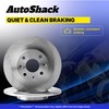 AutoShack Front Brake Rotors | Replacement For 2014-2016 Acura MDX