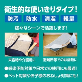 Artec Disposable Sheets, White, Large, Pack of 10