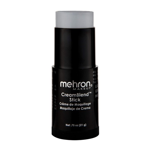 Mehron Makeup CreamBlend Stick (.75 oz) (LIGHT GREY)