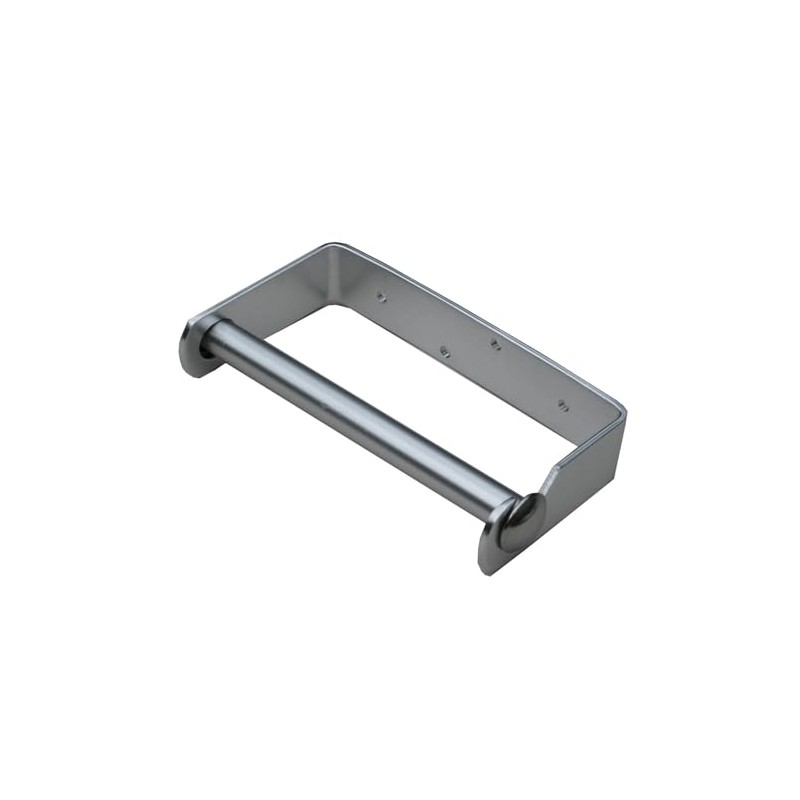 Stainless Steel Toilet Roll Holder - Silver