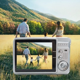 4K Digital Camera for Photography, 8X Digital Zoom Autofocus Video Camera Camcorder with HD 2.7 Inch TFT Screen, 48MP Anti Shake Portable Travel Camera for Selfie Vlogging