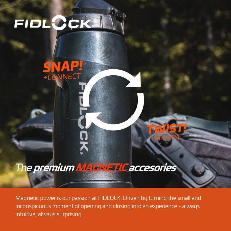 Fidlock Twist Replacement Drinking Bottle 800 ml Black