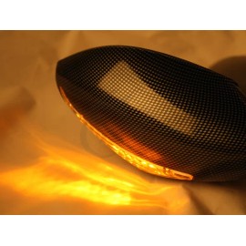 TCMT Rearview Mirrors LED Turn Signals For Honda VTR1000F FireStorm VTR1000 VFR 800