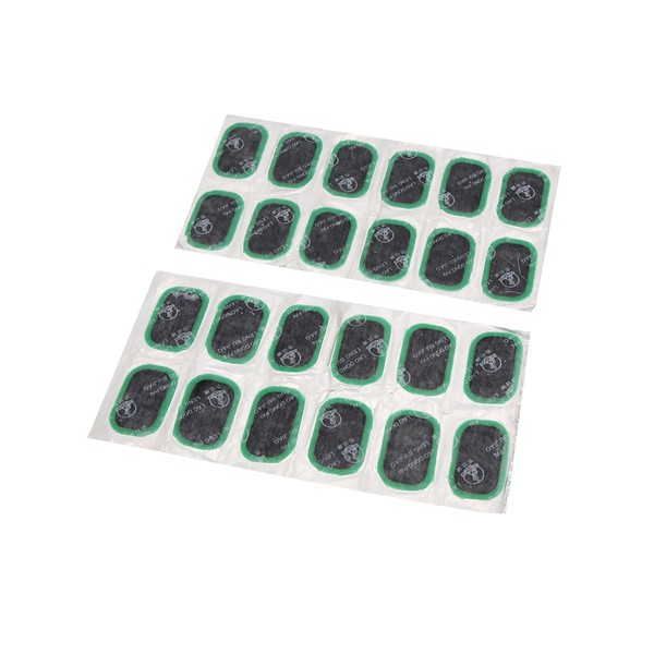 VekAuto 24pcs Inner Tyre Patch Repair Kit Motorcycle Tyre Puncture