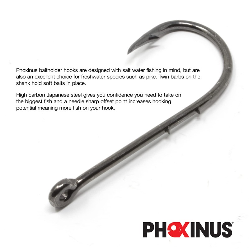 Phoxinus Baitholder Hooks - Freshwater and salt water fishing Ideal