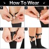 Eurzom 4 Pack Sock Garters Bulk for Men Sock Suspenders