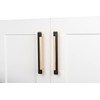 SYZOW 6 Pack Cabinet Handles Kitchen Cabinet Knobs Black and